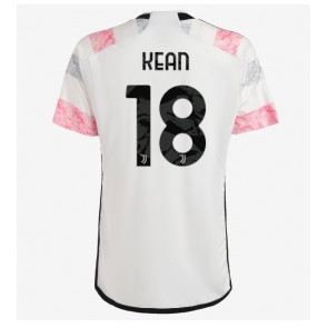 Juventus Moise Kean #18 Gostujuci Dres 2023-24 Kratak Rukavima